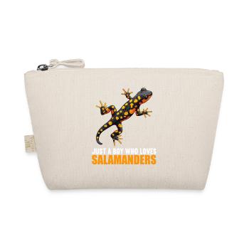 Fire Salamander Salamander - Organic Pouch - nature - Front
