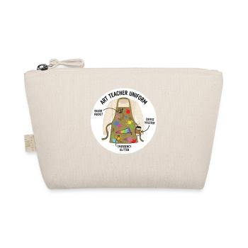 Art Teacher Uniform Creative Motif - Organic Pouch - nature - Front