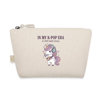 In meiner K-Pop-Ära K-Pop und entspannter Einhorn-Kpop-Musik - Bio-Täschchen - Natur - Vorne
