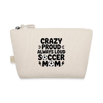 Dictons de football Maman, cadeau de football drôle - Trousse biologique - nature - Devant