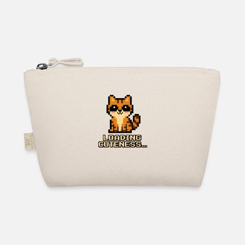 Loading Cuteness Pixel Cat Organic Pouch