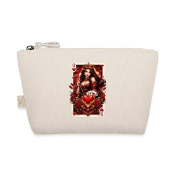 Couple de cartes à jouer Reine de Cœur Jour de la Saint-Valentin n° 2 - Trousse biologique - nature - Devant