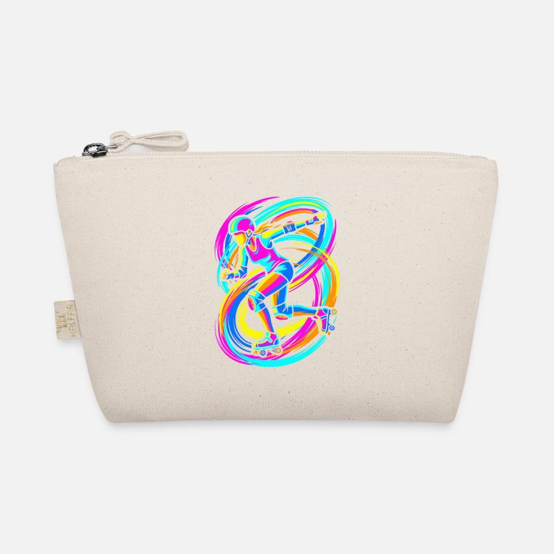 Rollschuhläuferin Bio-Täschchen