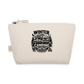 Winter Camping | Wild & Cold | Adventure - Organic Pouch - nature - Front