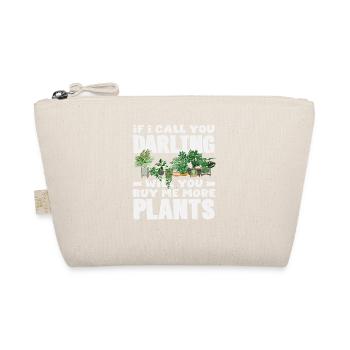 Plant Lovers Buy Me More Plants Succulent - Organic Pouch - nature - Front
