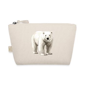 Illustration de l’ours polaire blanc - Trousse biologique - nature - Devant