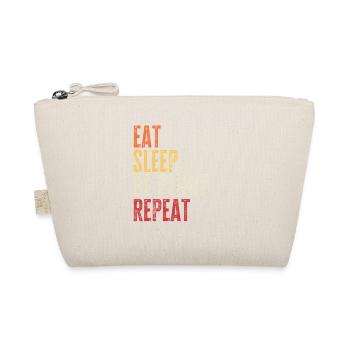 Eat Sleep Be Penny Repeat Retro Name - Organic Pouch - nature - Front