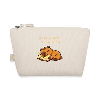 Just One More Chapter Capybara Read - Organic Pouch - nature - Front
