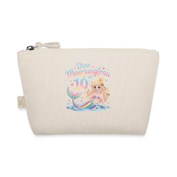 Cette sirène a 10 ans de fille 10 ans - Trousse biologique - nature - Devant