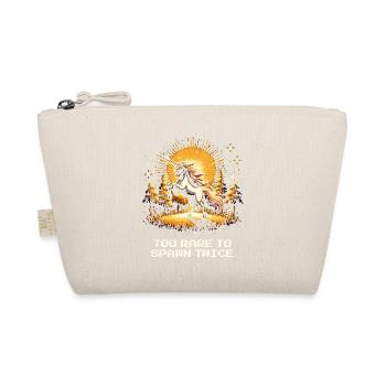 Trop rare | Une fois | Licorne | Œuvre unique - Trousse biologique - nature - Devant