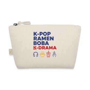 K-Pop Ramen Boba K Drame Musique coréenne Amour - Trousse biologique - nature - Devant