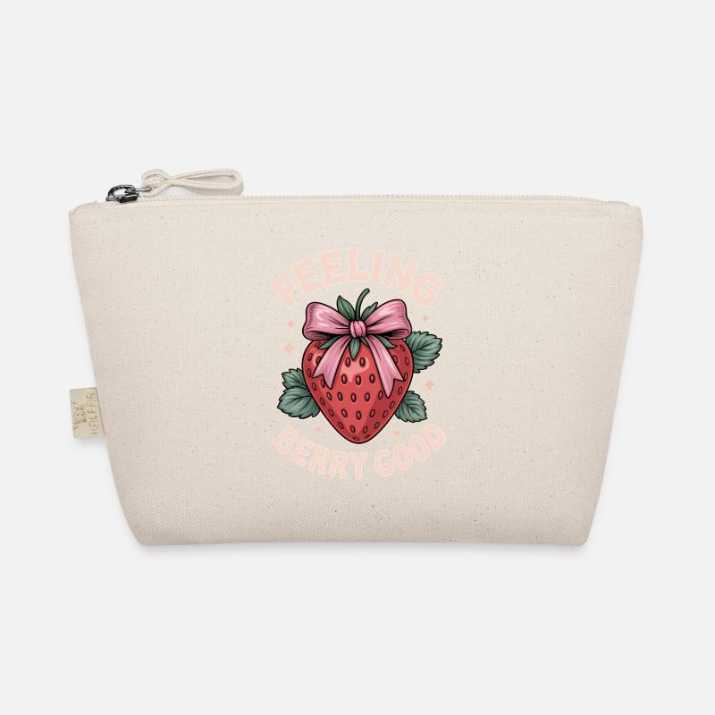 Erdbeeren Sprüche Lustiges Erdbeeren Geschenk Bio-Täschchen