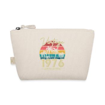 Vintage 1976 Jahrgang Geburtstagsgeschenk - Bio-Täschchen - Natur - Vorne