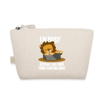 Safari Africa Serengeti Wildlife Savannah Lion - Organic Pouch - nature - Front