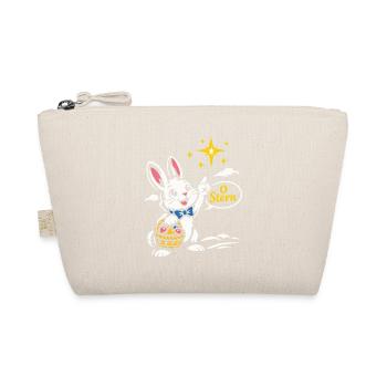 Ostern Hase Stern Cartoon für Babys - Bio-Täschchen - Natur - Vorne