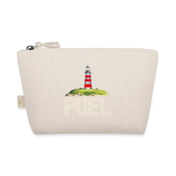 Poel Souvenier ISLAND POEL BALTIC SEA Retro Funny - Organic Pouch - nature - Front