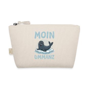 Baltic Sea Holiday MOIN UMMANZ Souvenier Funny - Organic Pouch - nature - Front