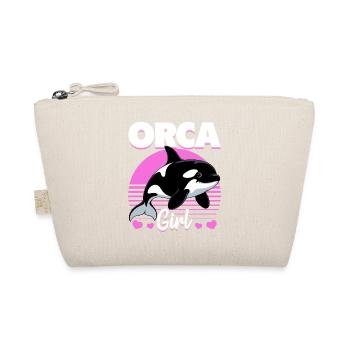 Funny Orca - Organic Pouch - nature - Front