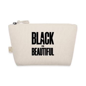 Black Is Beautiful African Heritage Pride - Organic Pouch - nature - Front