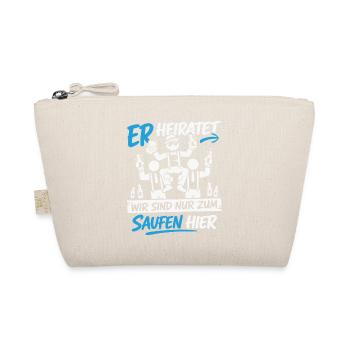 Bachelor Party Men's T-Shirt Bachelor Party Costume - Organic Pouch - nature - Front
