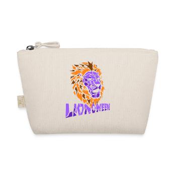 safari africa serengeti wildlife halloween lion - Organic Pouch - nature - Front