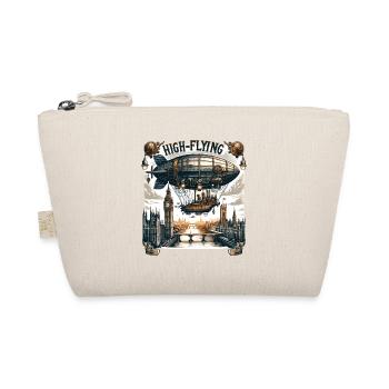 High-flying airship over London - Organic Pouch - nature - Front