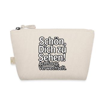 Schön, Dich zu sehen - Sorry, verwechselt. - Bio-Täschchen - Natur - Vorne