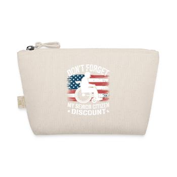 Motif drôle de seniors vieillissants - Trousse biologique - nature - Devant