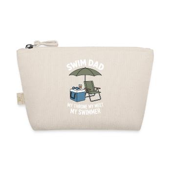 Schwimmen Sprüche Lustiges Schwimmen Geschenk - Bio-Täschchen - Natur - Vorne