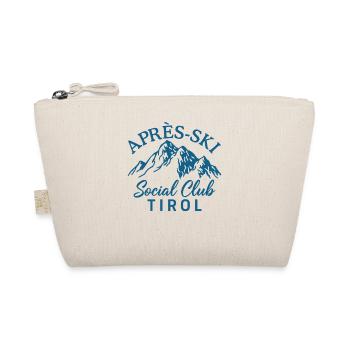 Après Ski Social Club Tirol Skiing Winter Holiday - Organic Pouch - nature - Front