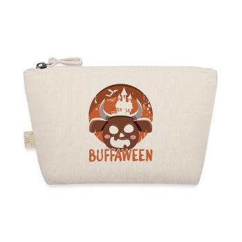 safari africa serengeti wildlife halloween buffalo - Organic Pouch - nature - Front