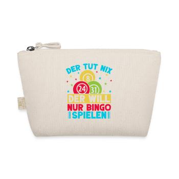 Bingo Game Der Tut Nix Will Nur Bingo - Bio-Täschchen - Natur - Vorne