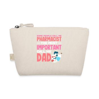 Pharmacist Father Pharmacy Technician Father Technician - Organic Pouch - nature - Front