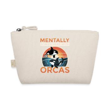 Funny Orca - Organic Pouch - nature - Front