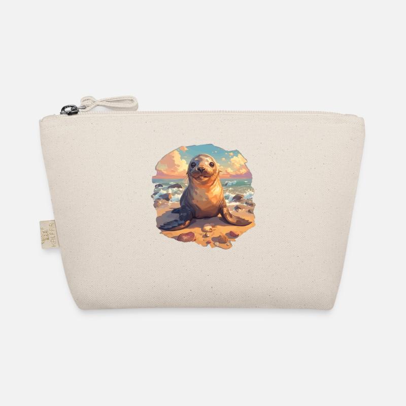 Seelöwen Seelöwe Bio-Täschchen