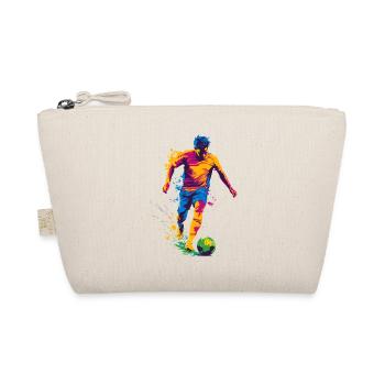 Paint Splash Soccer Hero - Organic Pouch - nature - Front