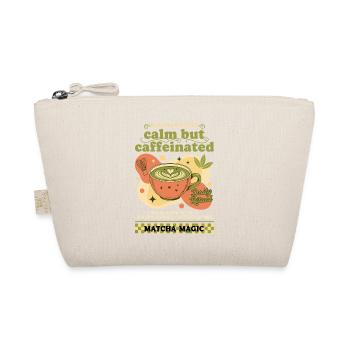 Calm But Caffeinated Fueled By Matcha Magic - Organic Pouch - nature - Front