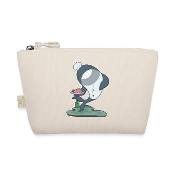Whale Chef Chef Hat Cooking - Organic Pouch - nature - Front