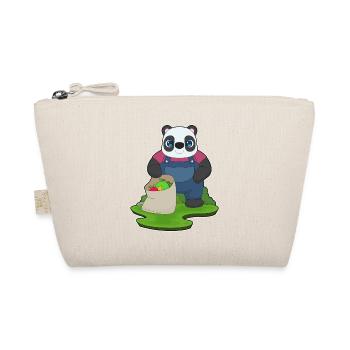 Panda Farmer Fruit Farm - Organic Pouch - nature - Front
