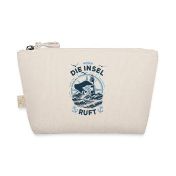 Borkum | When the Island Calls - Waves North Sea - Organic Pouch - nature - Front