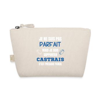 Supporter Rugby  Castrais Humour - Trousse biologique - nature - Devant