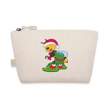 Bee Christmas Packages - Organic Pouch - nature - Front