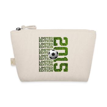 LIMITED EDITION 2015 FUßBALL 11. GEBURTSTAG - Bio-Täschchen - Natur - Vorne