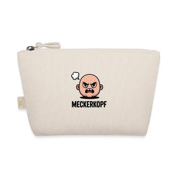 Complainer Funny Grumpy Cartoon - Organic Pouch - nature - Front