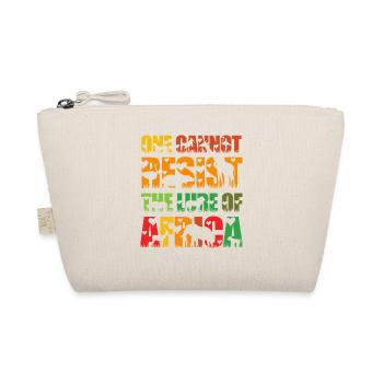 Safari Africa serengeti wildlife savannah animals - Organic Pouch - nature - Front