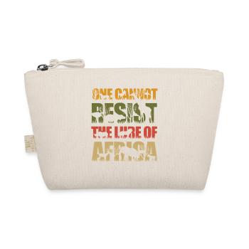 Safari Africa serengeti wildlife savannah animals - Organic Pouch - nature - Front