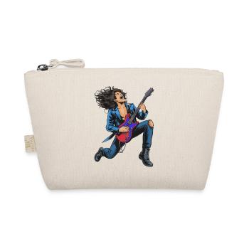 High-energy rock guitar performance - Organic Pouch - nature - Front
