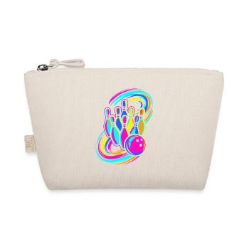 Bowling Pins - Organic Pouch - nature - Front