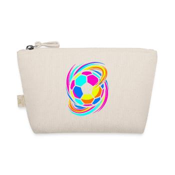 Fußball - Bio-Täschchen - Natur - Vorne