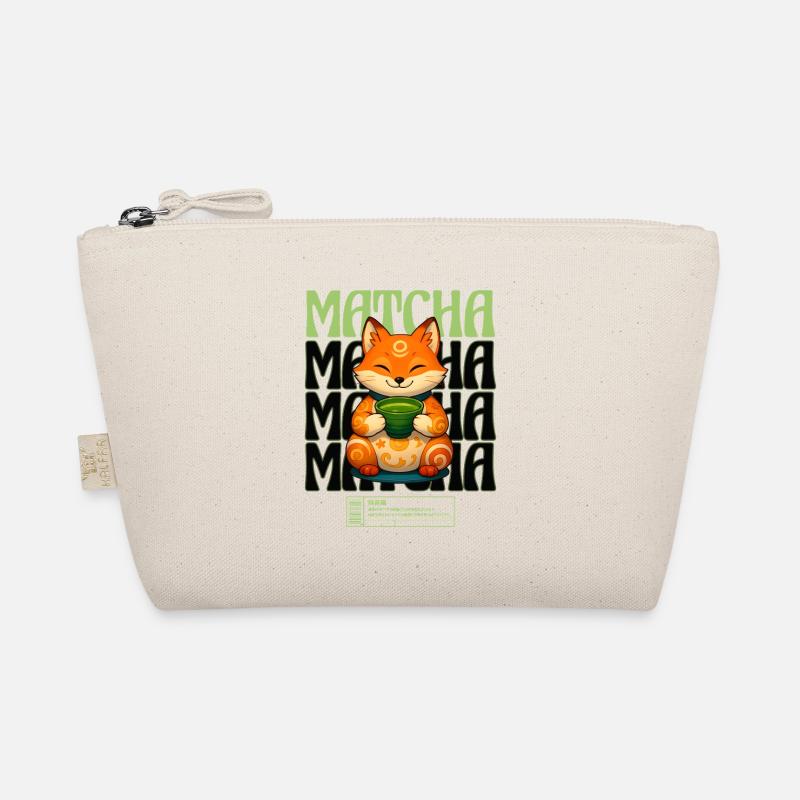 Matcha Fox Zen Tea Enjoyment Organic Pouch